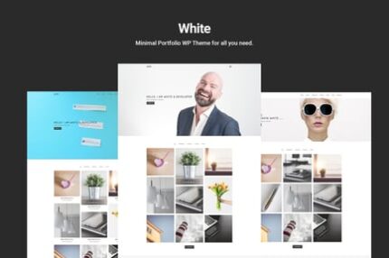 White – Minimal Portfolio WordPress Theme