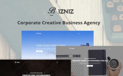 Bizniz – Creative Agency Website Template