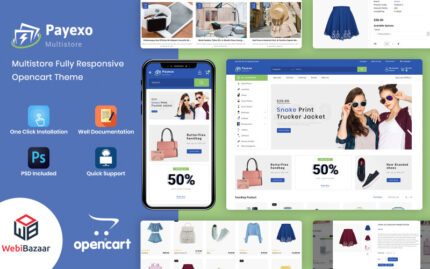 Payexo The Best Fashion Store OpenCart Template