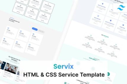 Servix - HTML & CSS Service Template