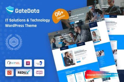 GateData - IT Solutions & Technology WordPress