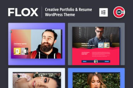 FLOX - Personal Portfolio & Resume WordPress Theme