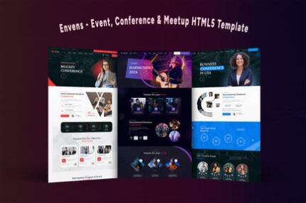 Envens - Event, Conference & Meetup HTML5 Template