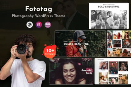 Fototag – Photography WordPress Theme