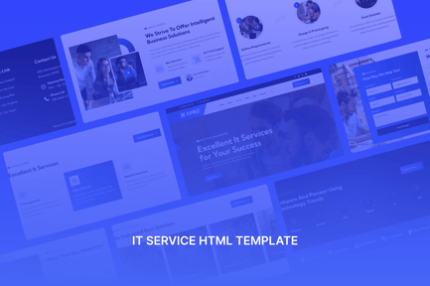 IT Service & Business HTML Template