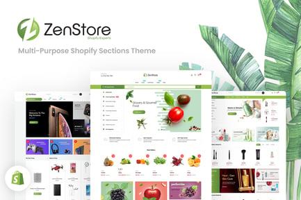 ZenStore | Multi-Purpose Shopify Sections Theme