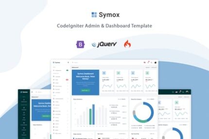 Symox - Codeigniter Admin & Dashboard Template