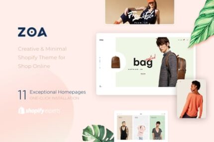 Zoa - Minimalist Shopify Theme