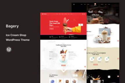 Bagery - Ice Cream Shop WordPress Theme