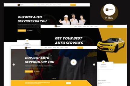 Audeck - Auto Servicing & Car Repair HTML Template