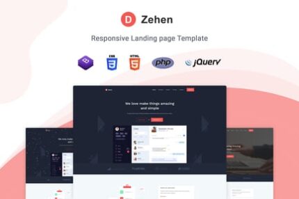 Zehen - Bootstrap 5 Landing Page Template