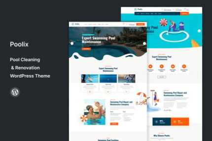 Poolix - Pool Cleaning & Renovation WP Theme