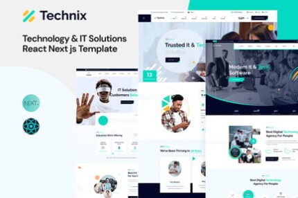 Technix - Technology & IT Solutions React Next js