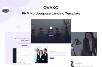 Ovaxo - PHP Multipurpose Landing Template