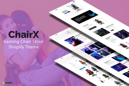 Chairx - Apps, Single Product  Shopify Theme