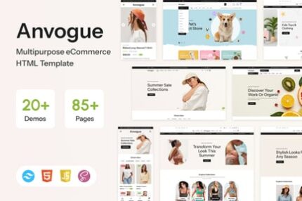 Anvogue - Multipurpose eCommerce HTML Template