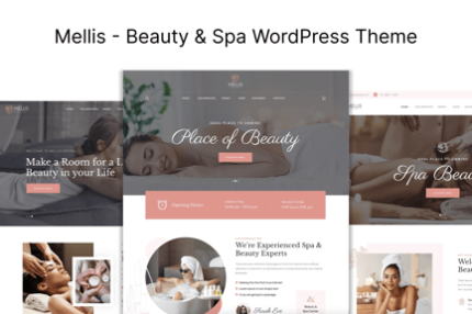 Beauty & Spa WordPress Theme - Mellis