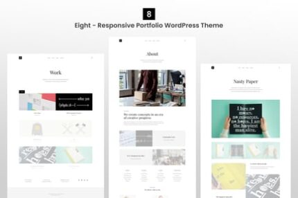 Eight - Responsive Portfolio WordPress Theme