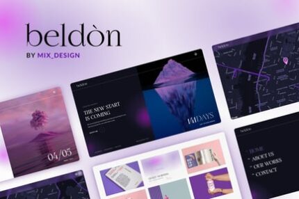 Beldon - Coming Soon and Landing Page Template