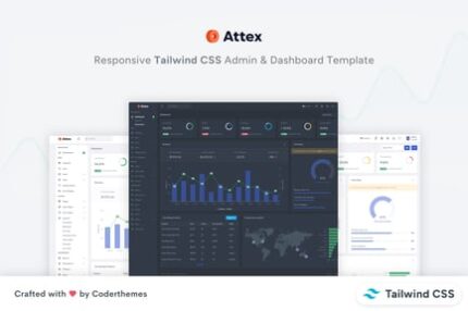 Attex - Tailwind CSS Admin & Dashboard Template