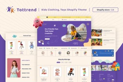 Tottrend - Kids Toys & Cloth Shopify Theme