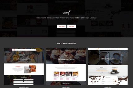 Butter - Restaurant, Bakery, Coffee HTML Template