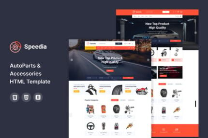 Speedia - AutoParts & Accessories HTML Template