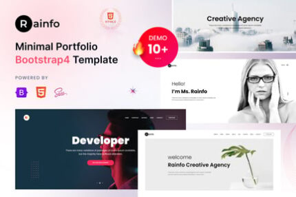 Rainfo - Portfolio and Agency Template