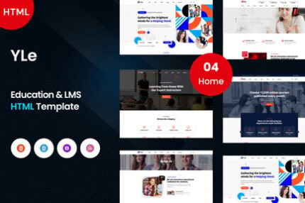 YLE - Education & LMS HTML Template