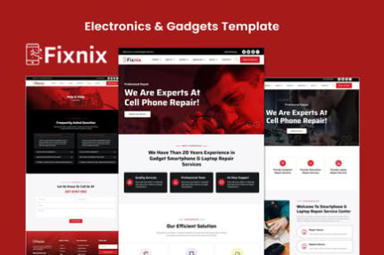 Fixnix - Electronics Repair HTML5 Template