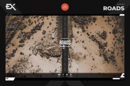 Roads - Responsive Coming Soon Page