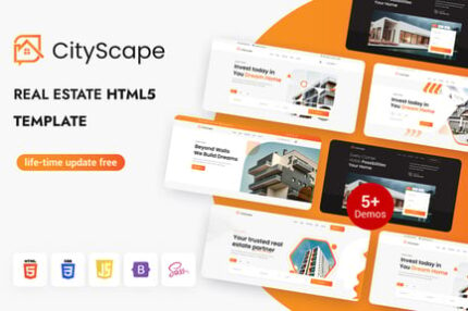 CityScape – Real Estate HTML5 Template