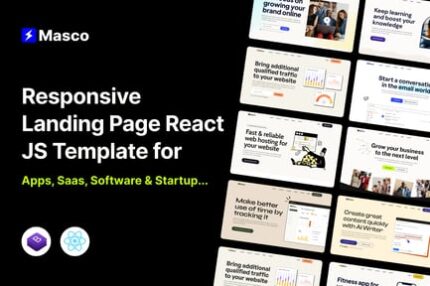 Masco - Saas Software Startup React Template