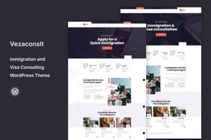 Vezaconslt - immigration WordPress Theme