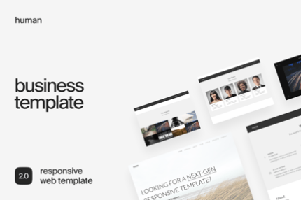 Human | Responsive HTML5 Business Template