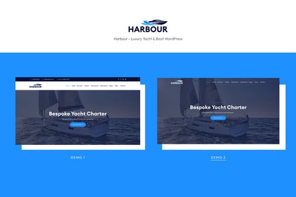 Harbour - Luxury Yacht & Boat WordPress Theme