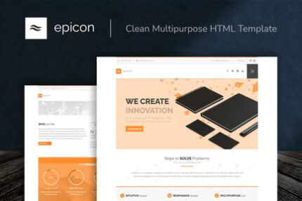 Epicon - Clean Multipurpose HTML Template