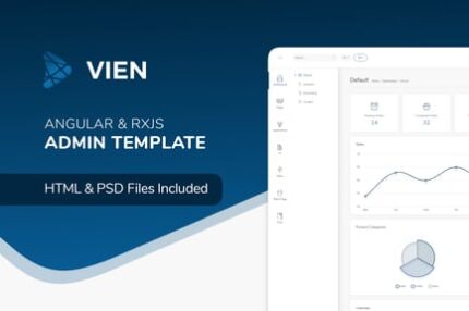 Vien Angular - Angular 9 Admin Template