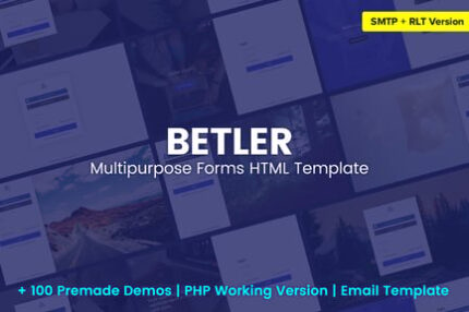 Betler - Multipurpose Forms HTML Template