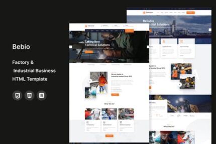 Industrez - Factory & Industrial HTML Template