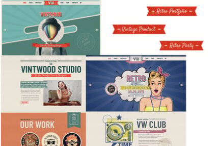 VintWood - Vintage, Retro WordPress Theme