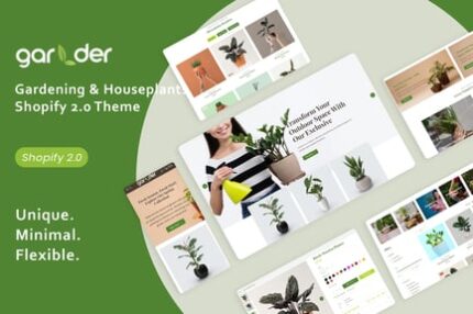 Garder - Gardening & Houseplants Shopify 2.0 Theme