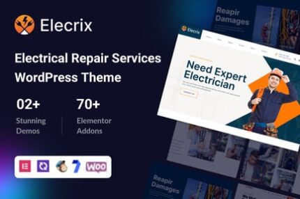 Elecrix – Electrical Repair Services WordPress The