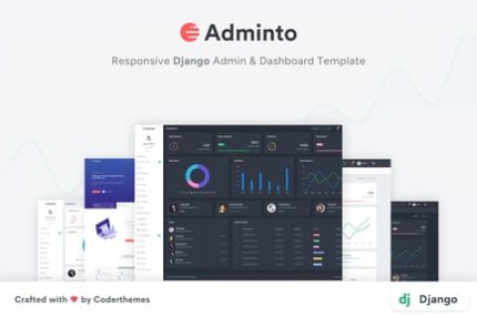 Adminto - Django Admin Dashboard Template