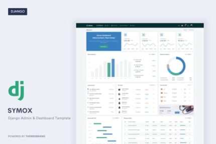 Symox - Django Admin & Dashboard Template