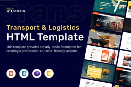 Translo - Transport and Logistics Html Template