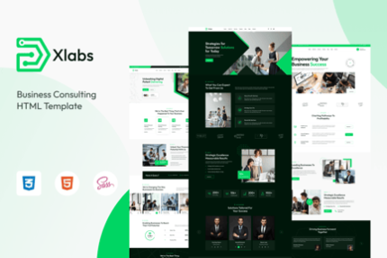 Xlab - Business Consulting HTML5 Template