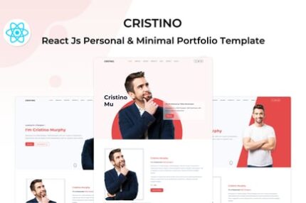 Cristino - React Js Personal Portfolio Template