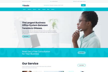 ABODE - Consulting, Finance, Business HTML5