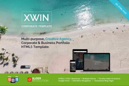 Xwin - Corporate Business HTML5